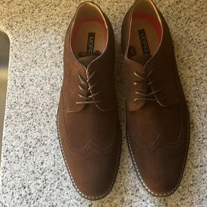 MOFRI- Size 12 Darkbrown Suede Brand New